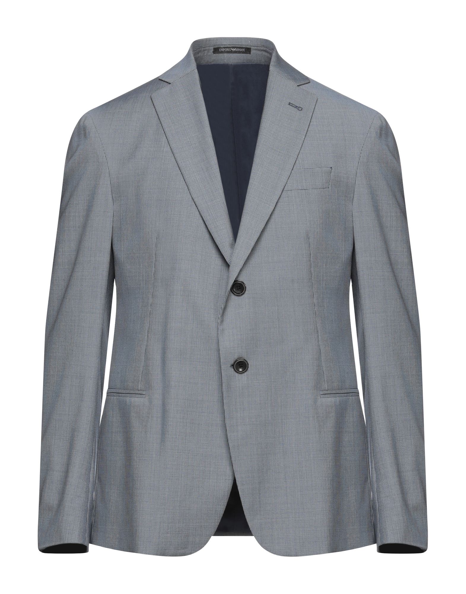 Emporio Armani Man Suit Jacket Midnight Blue Size 44 Virgin Wool