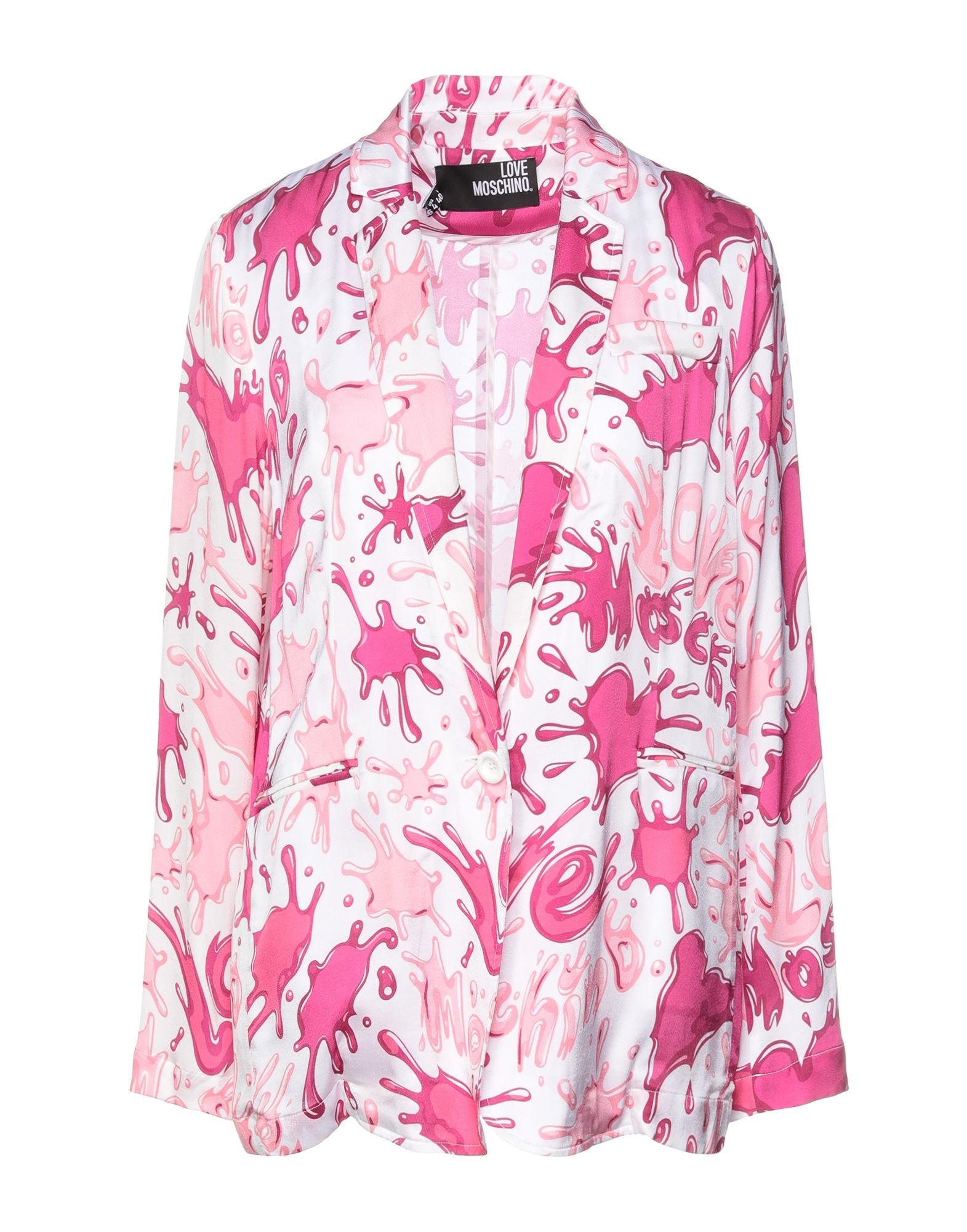 Love Moschino Suit Jackets In Pink