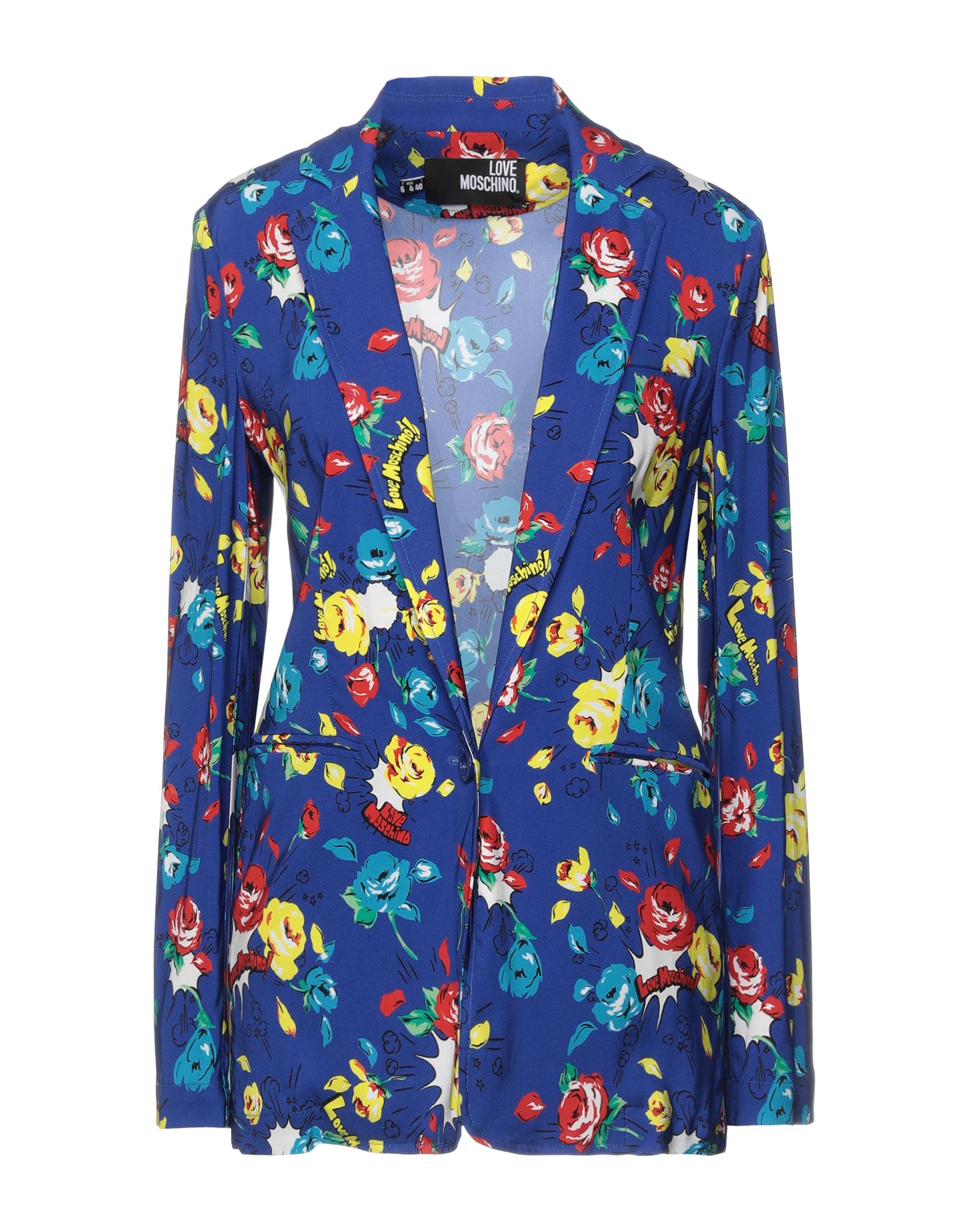 Love Moschino Suit Jackets In Blue