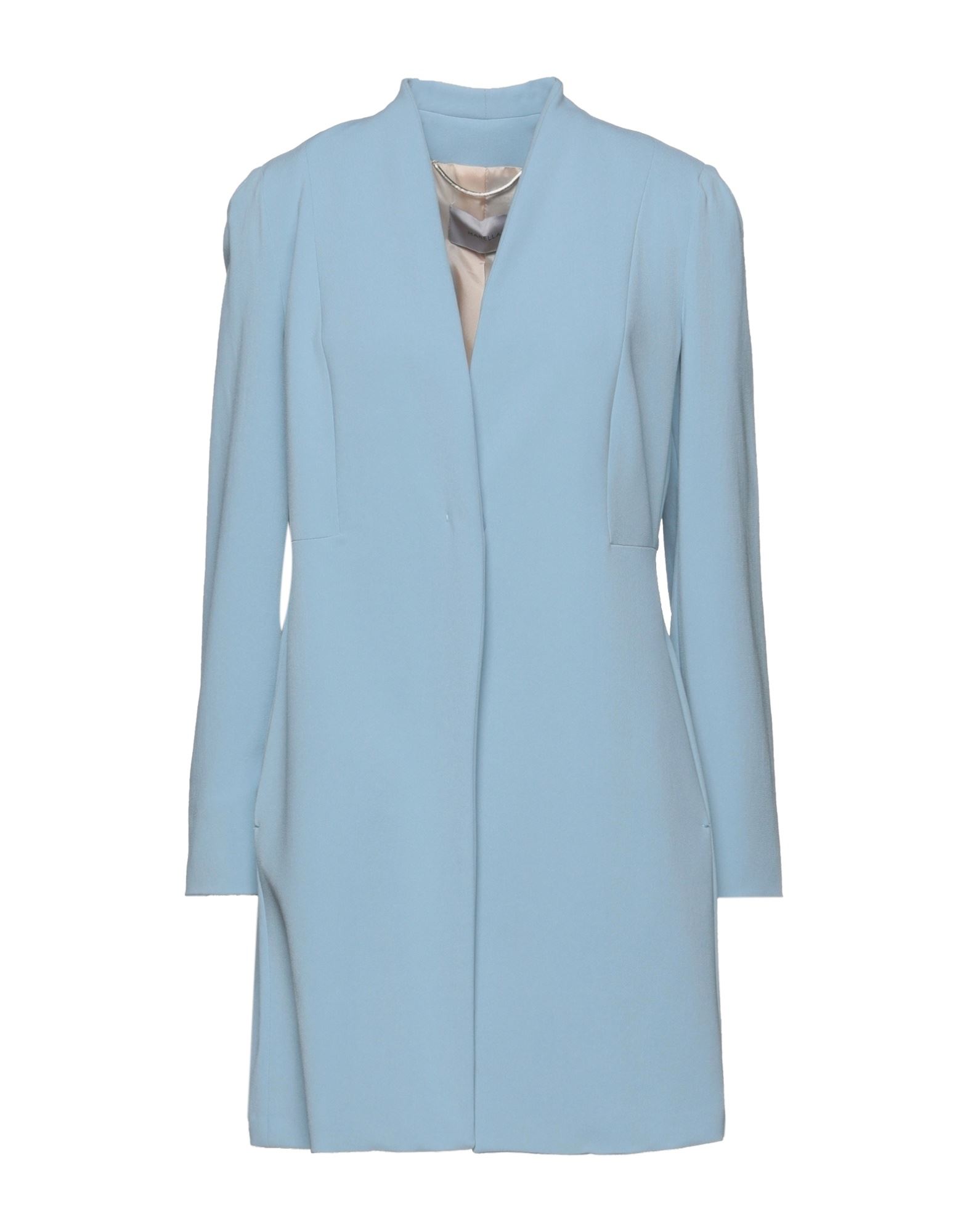 Marella Overcoats In Sky Blue