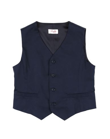 Il Gufo Babies'  Toddler Boy Vest Midnight Blue Size 4 Cotton, Elastane