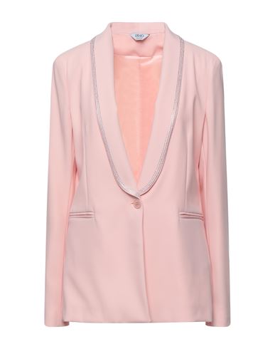 Liu •jo Woman Suit Jacket Pink Size 6 Polyester