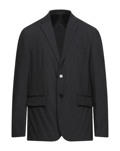 Valentino Garavani Man Blazer Black Size 36 Polyester, Virgin Wool, Elastane