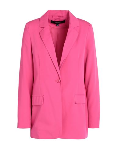 Shop Vero Moda Woman Blazer Fuchsia Size 8 Polyester, Viscose, Elastane In Pink