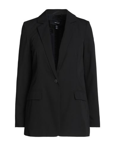 Vero Moda Woman Blazer Black Size 6 Polyester, Viscose, Elastane
