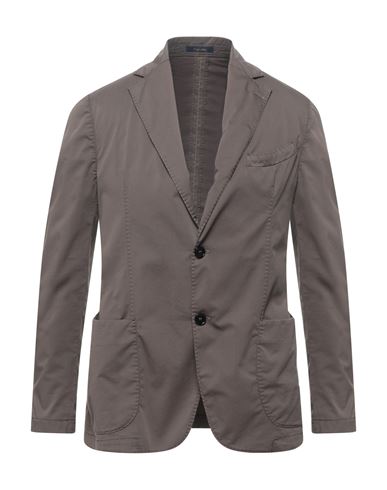 Galà Luxury Man Blazer Khaki Size 34 Cotton, Polyester, Elastane In Beige