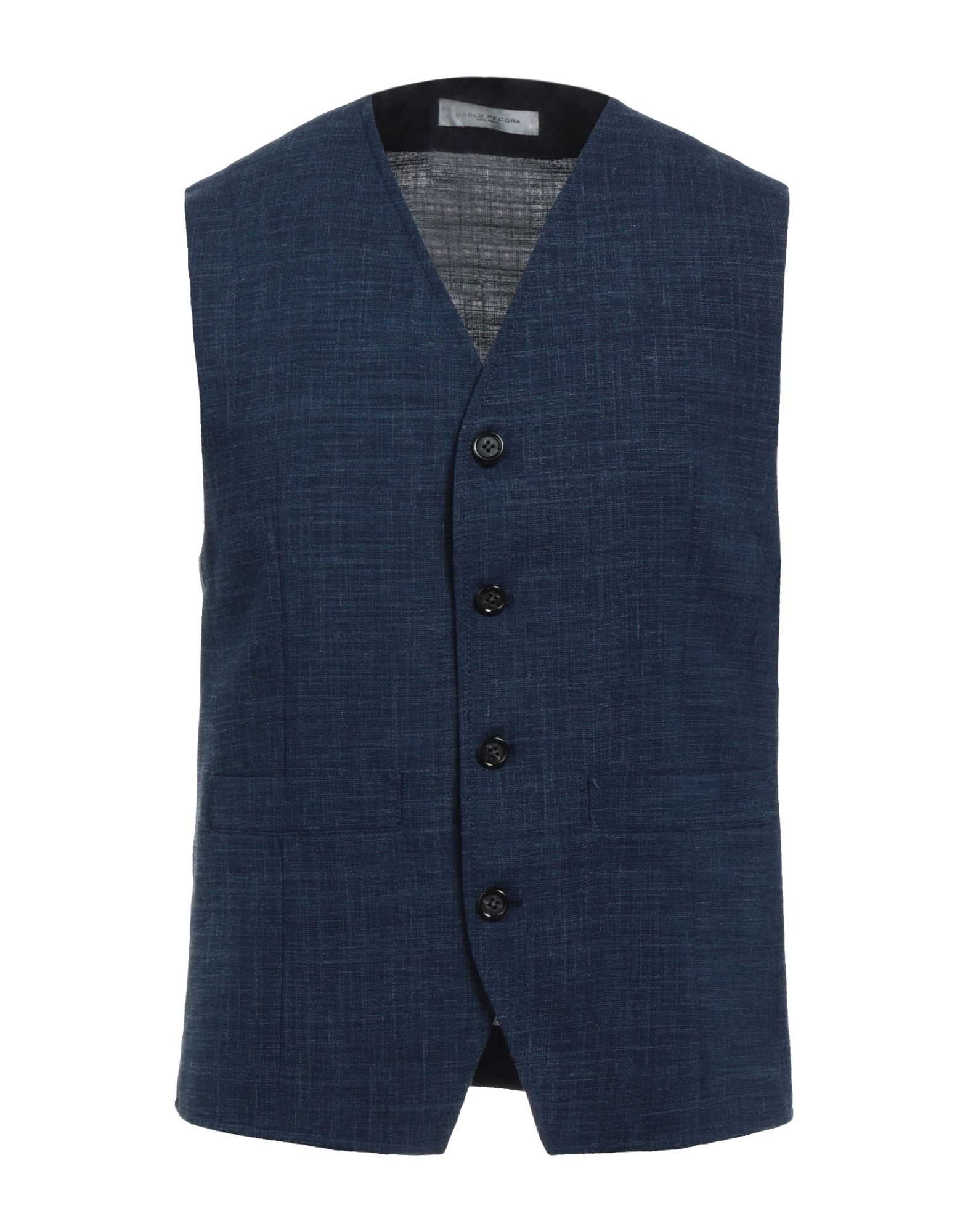 Paolo Pecora Vests In Blue