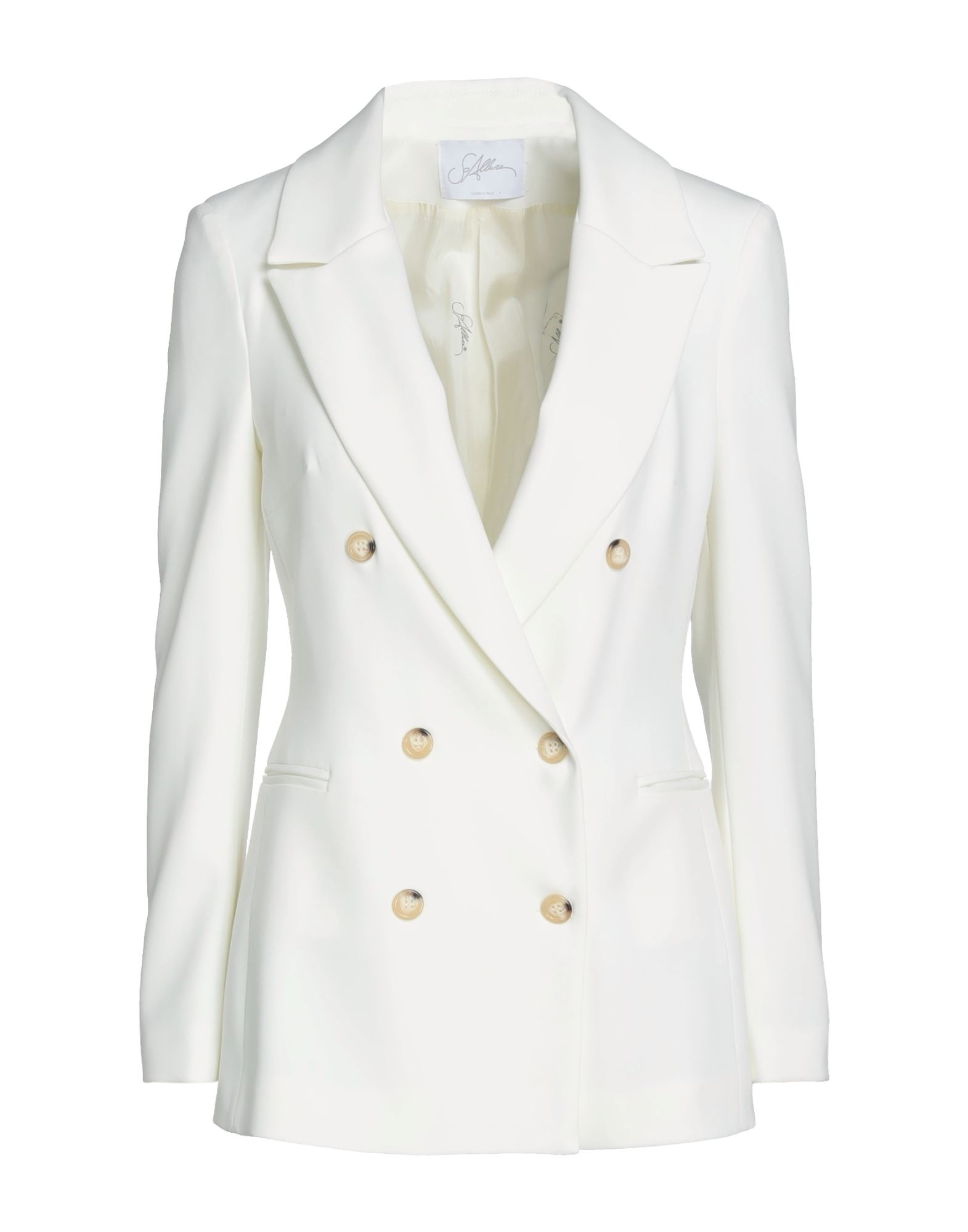 Soallure Suit Jackets In White