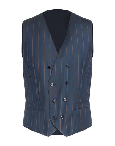 Dolce & Gabbana Man Tailored Vest Blue Size 40 Virgin Wool