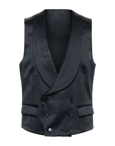 Manuel Ritz Man Vest Midnight Blue Size 40 Polyester