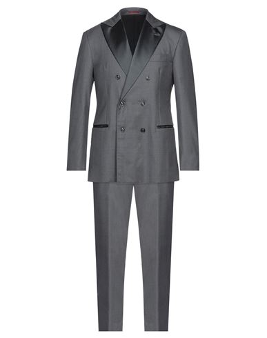 Brunello Cucinelli Man Suit Grey Size 40 Virgin Wool, Silk