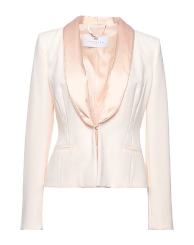 Nenette Woman Blazer Blush Size 8 Polyester, Elastane In Pink