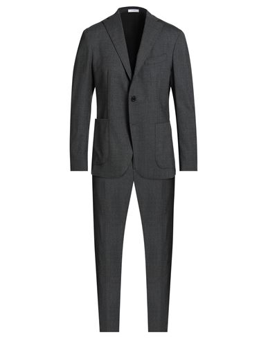 Boglioli Man Suit Lead Size 44 Virgin Wool, Elastane In Grey