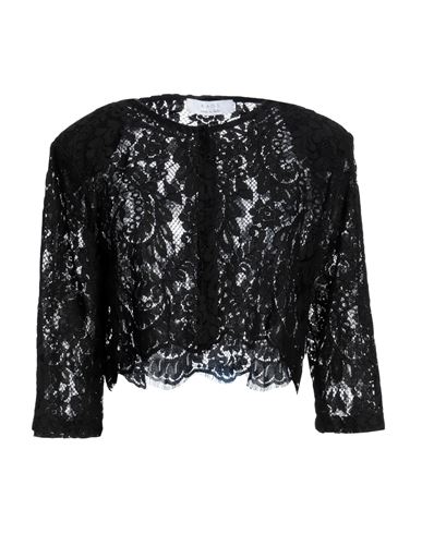 Kaos Woman Suit Jacket Black Size 12 Cotton, Polyamide, Viscose