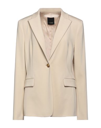 Pinko Woman Suit Jacket Beige Size 8 Viscose, Polyamide, Elastane