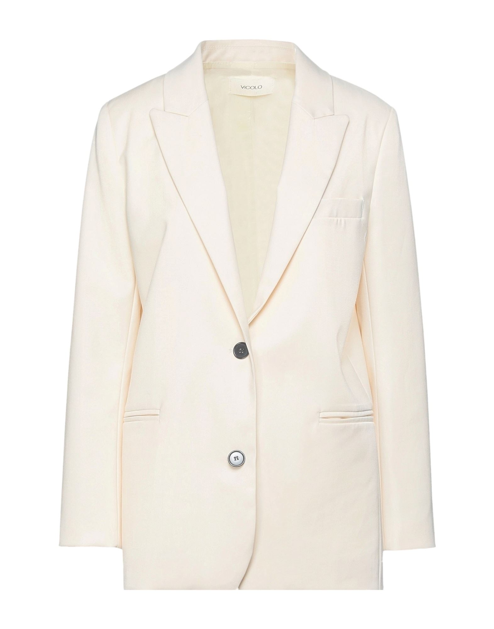 Vicolo Suit Jackets In White