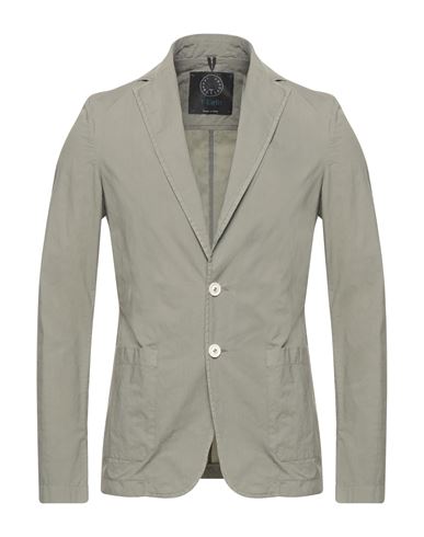 T-jacket By Tonello Man Blazer Sage Green Size M Cotton, Elastane