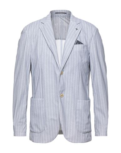At.p.co At. P.co Man Blazer Grey Size 40 Polyester, Elastane