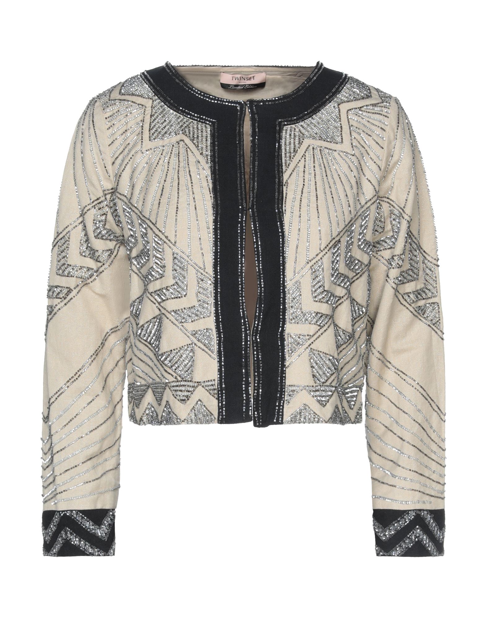 Twinset Suit Jackets In Beige