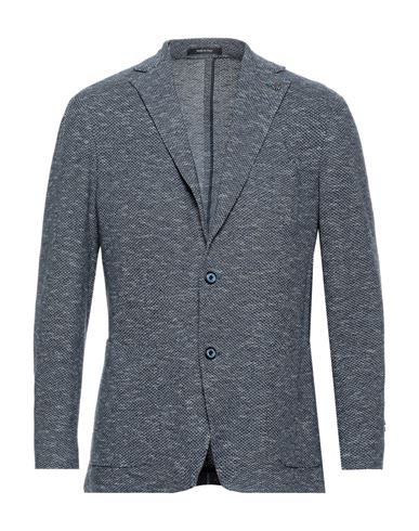 Man Blazer Grey Size 38 Polyester, Viscose, Elastane