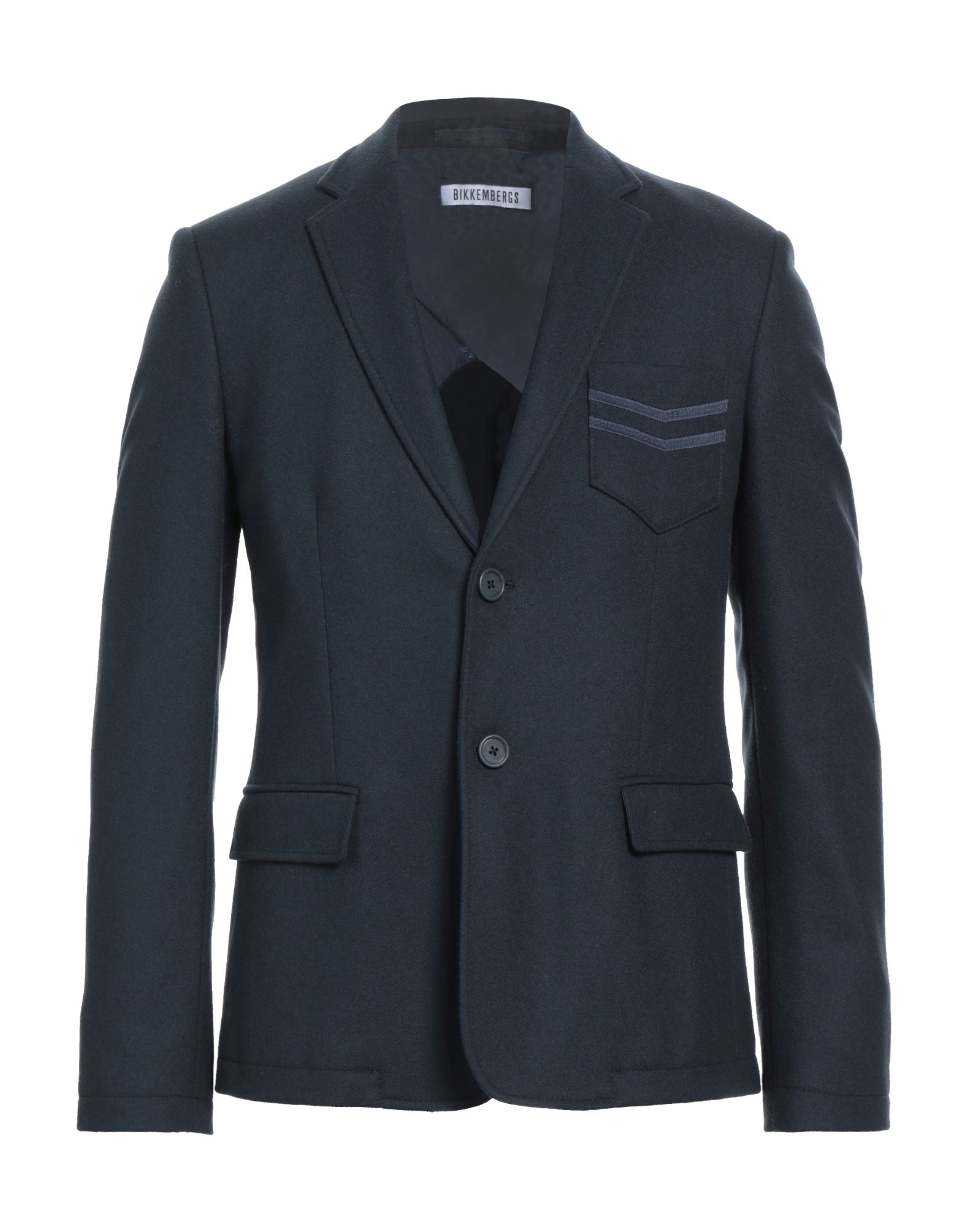 Bikkembergs Suit Jackets In Midnight Blue