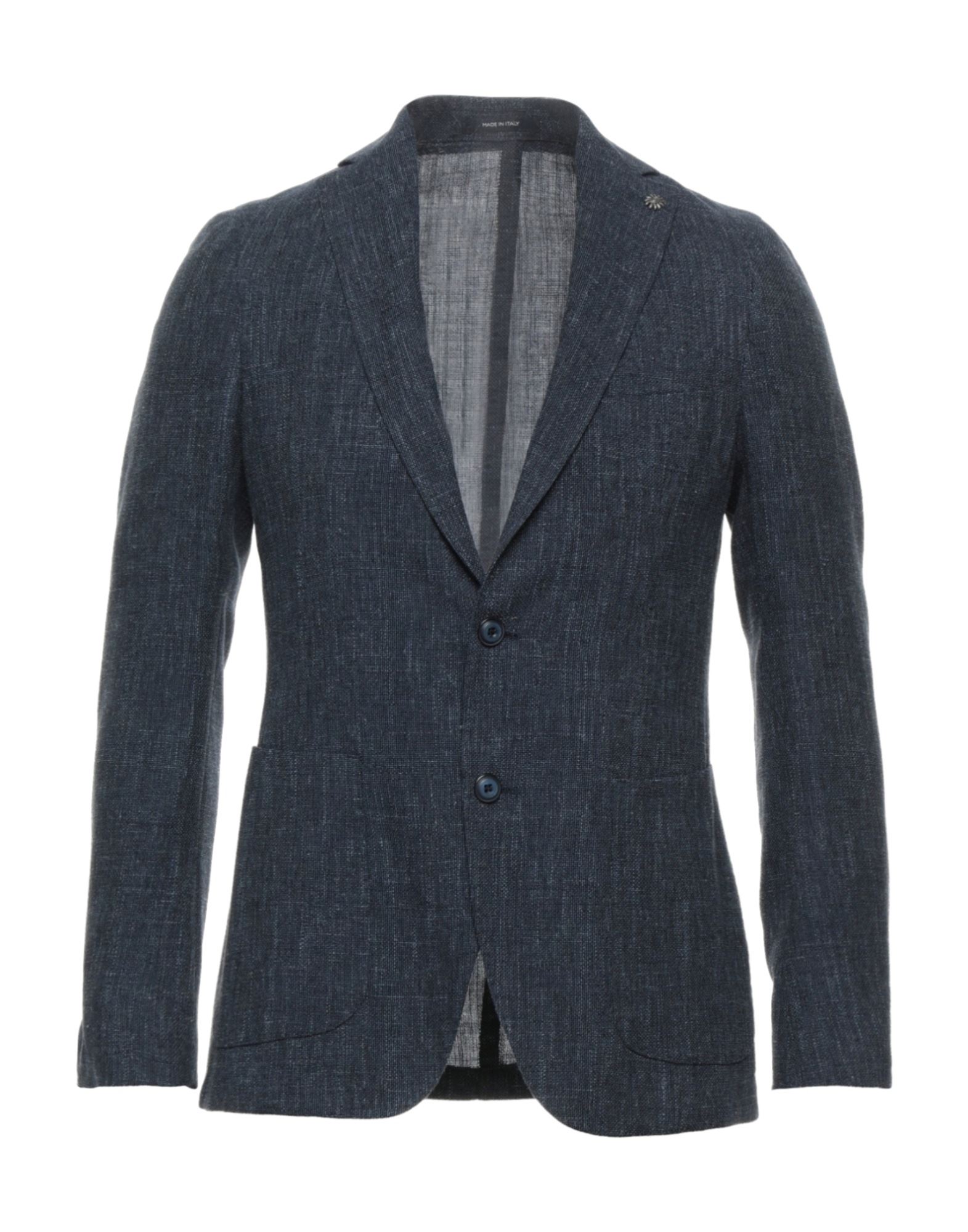 Angelo Nardelli Suit Jackets In Navy Blue
