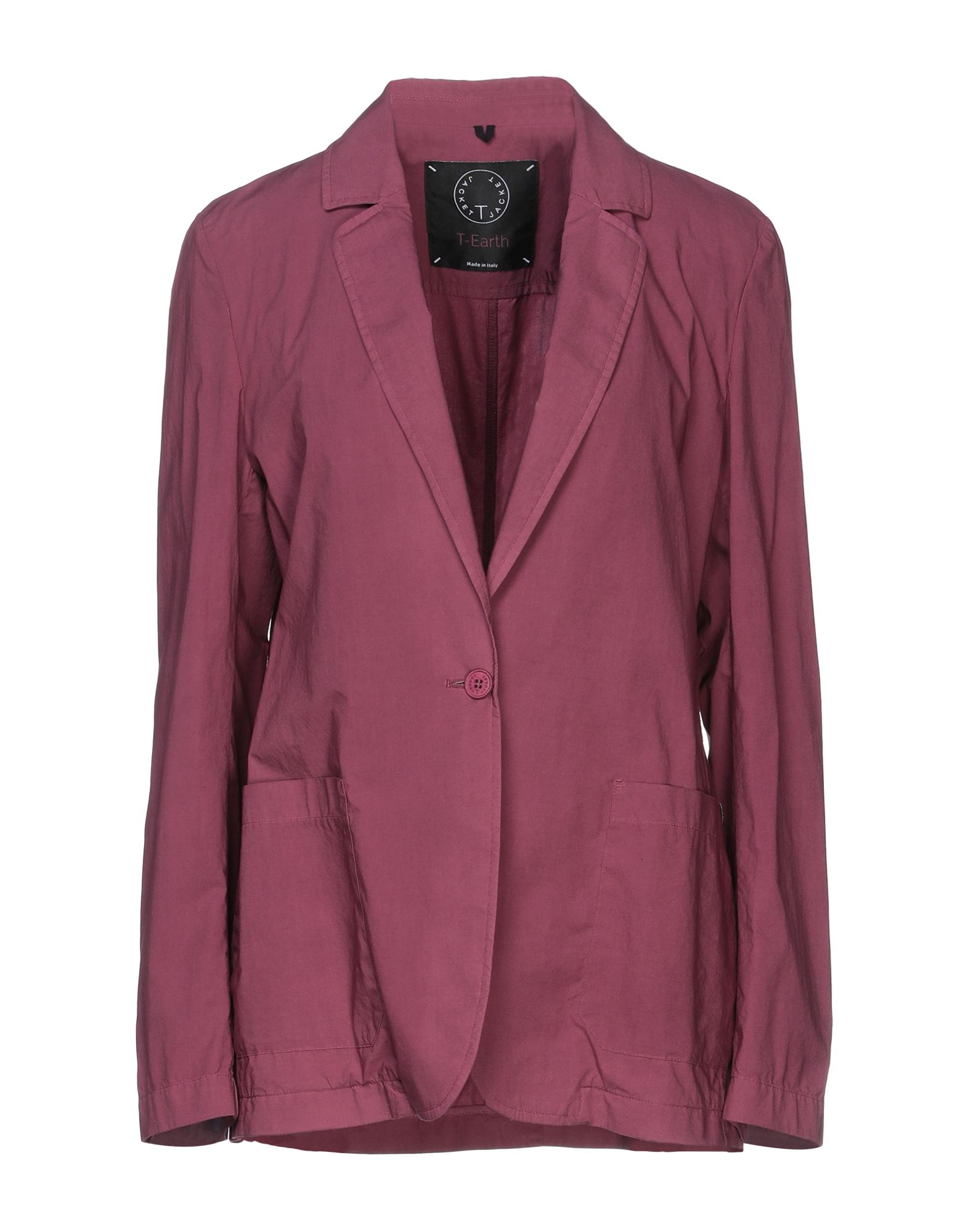 T-jacket By Tonello Suit Jackets In Red
