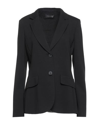 Caractere Caractère Woman Suit Jacket Black Size 6 Polyester, Viscose, Elastane