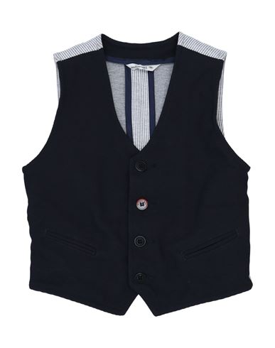 Manuel Ritz Babies'  Toddler Boy Tailored Vest Midnight Blue Size 6 Polyester, Viscose, Elastic Fibres