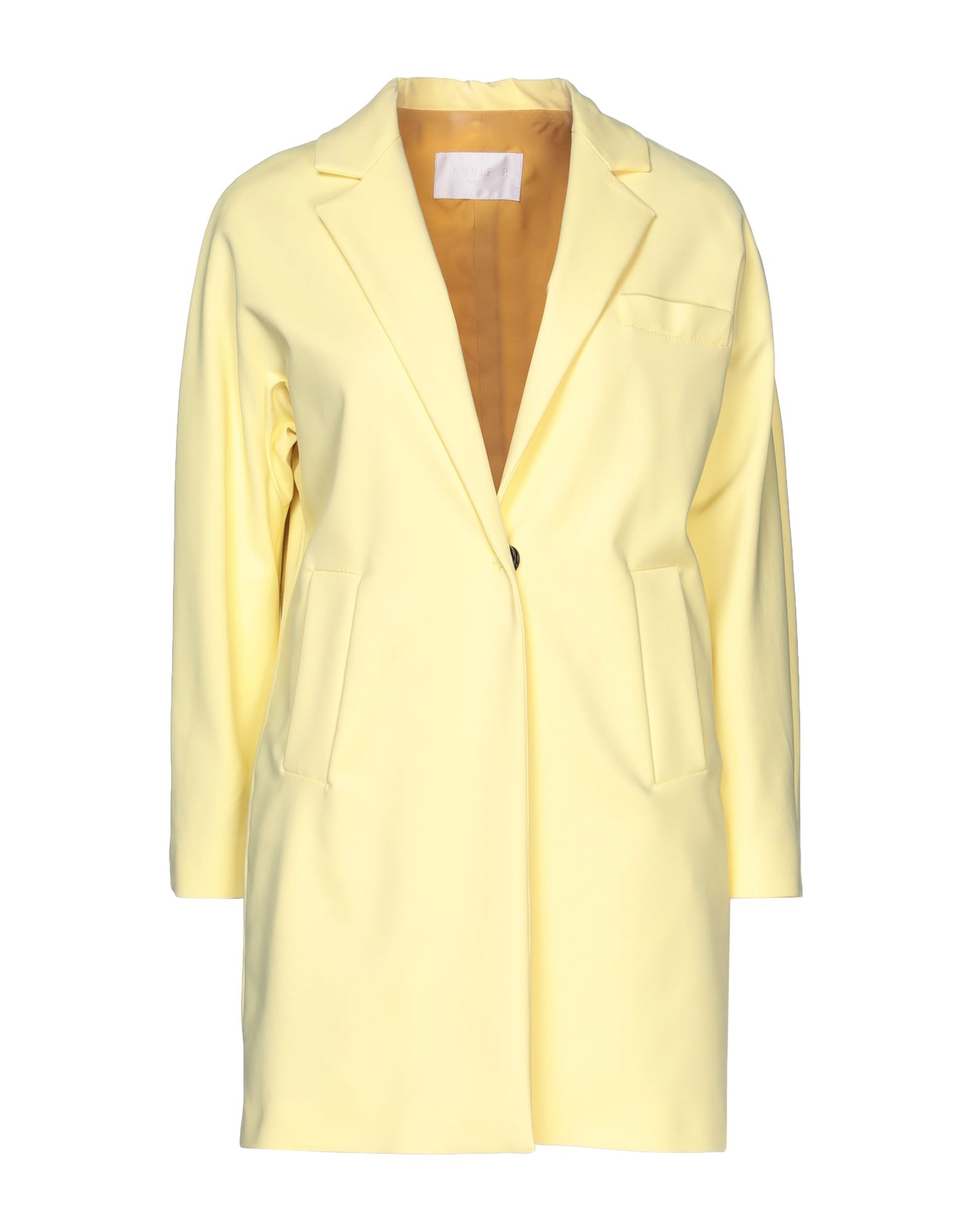 Annie P . Suit Jackets In Yellow