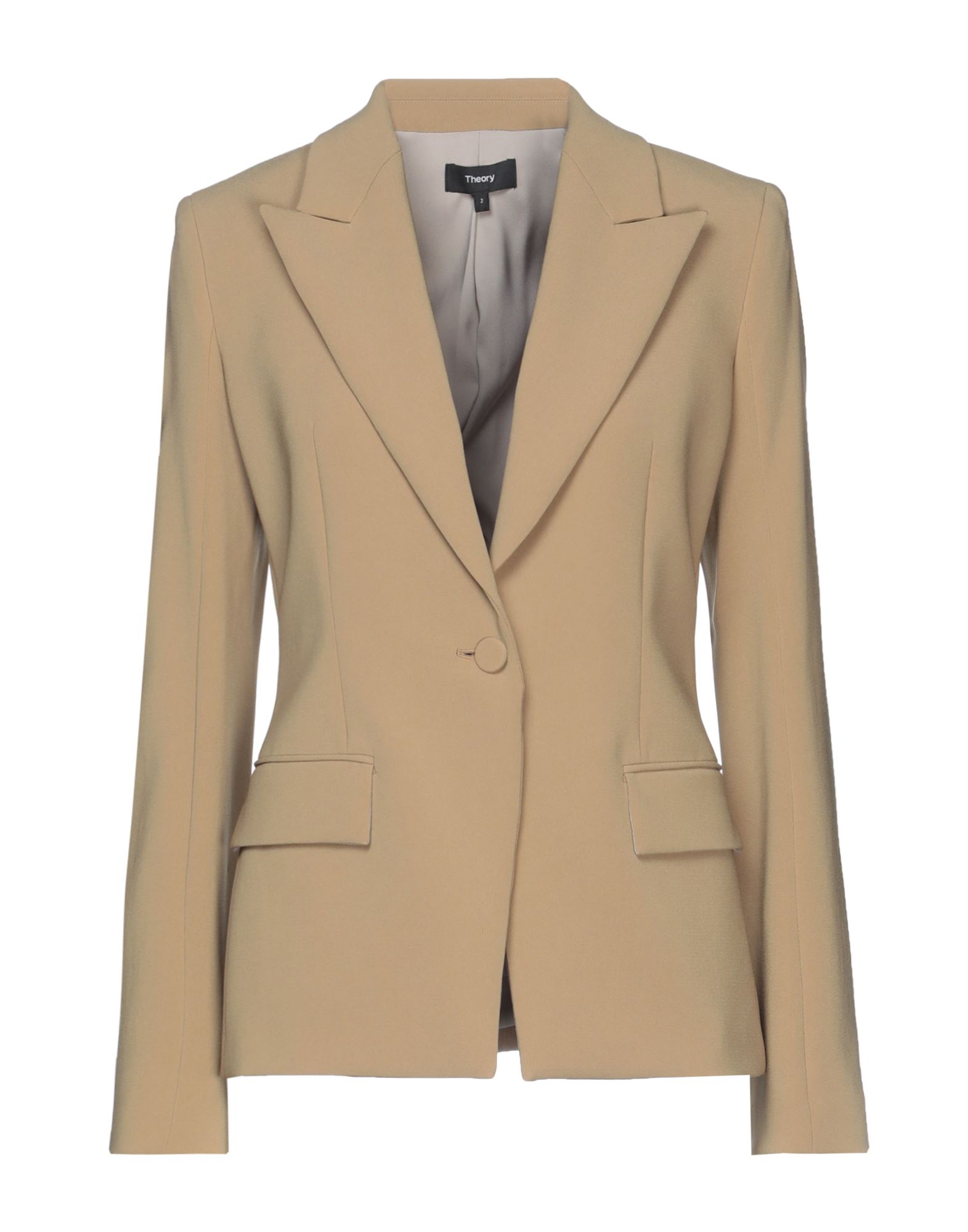 Theory Suit Jackets In Beige