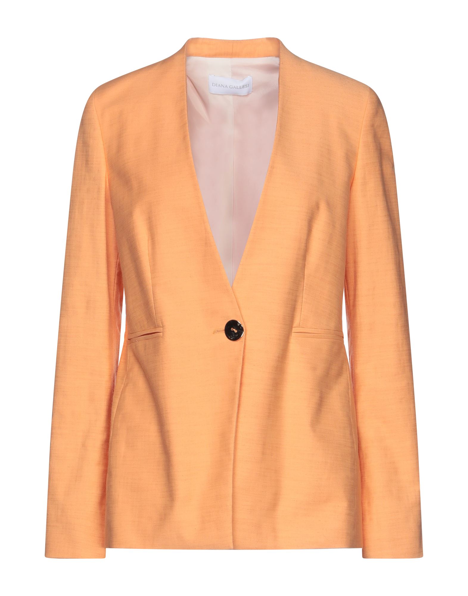 Diana Gallesi Suit Jackets In Orange