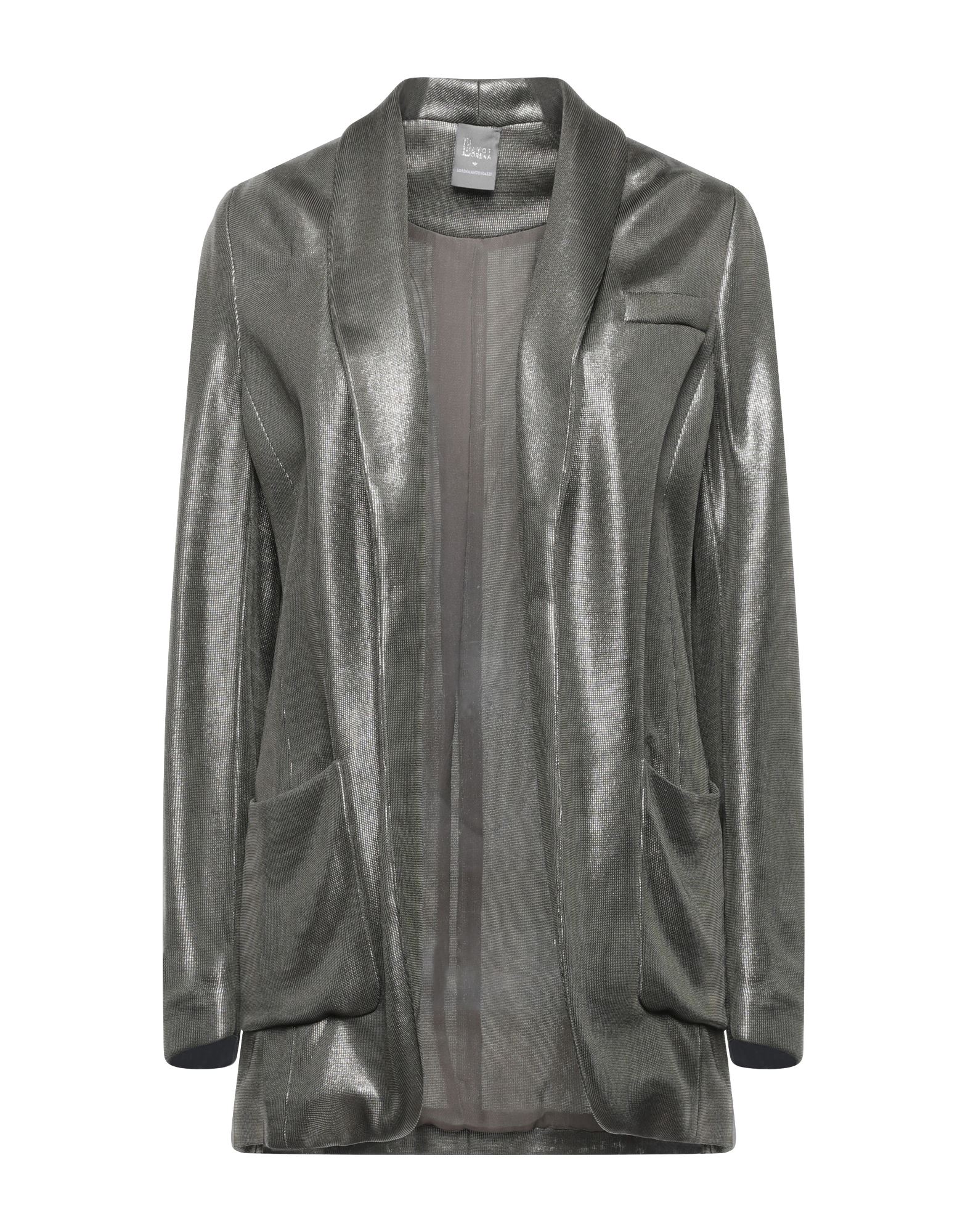 Lorena Hayot By Lorena Antoniazzi Suit Jackets In Grey