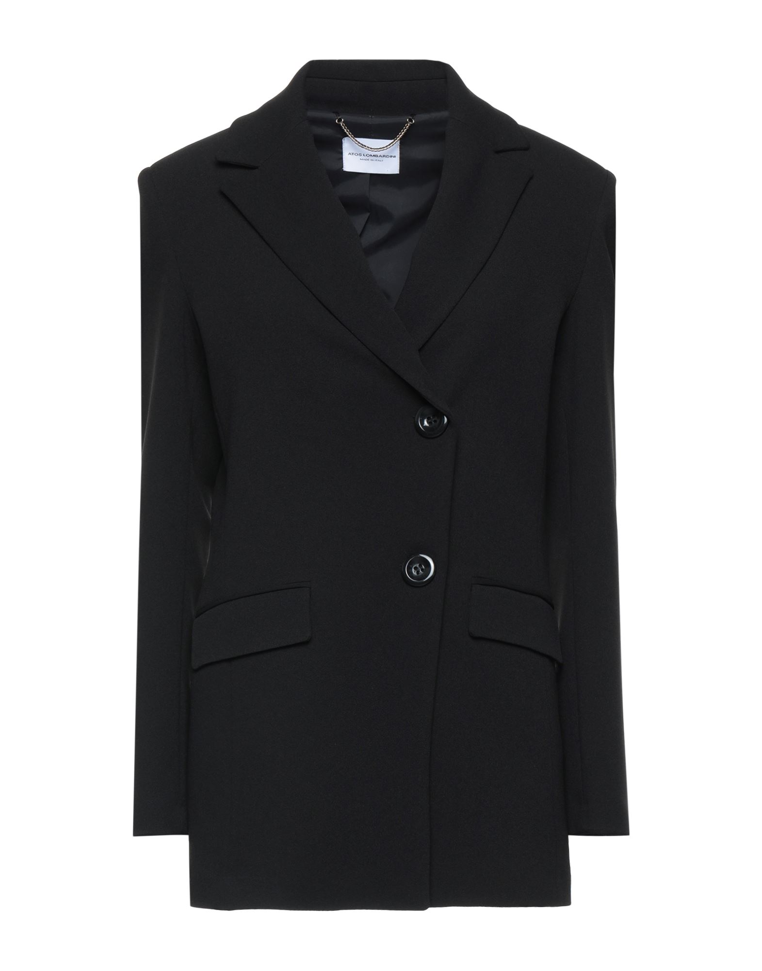Atos Lombardini Suit Jackets In Black