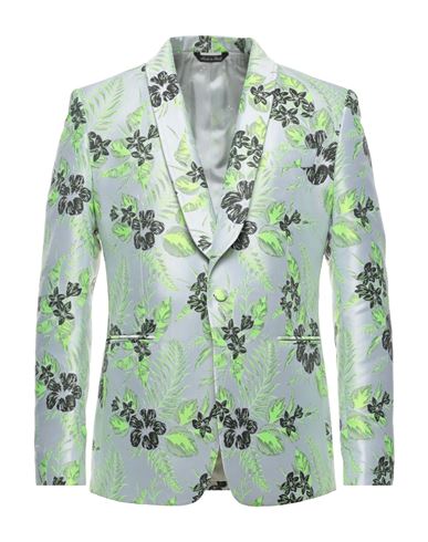 Brian Dales Man Blazer Ivory Size 40 Polyester In Green