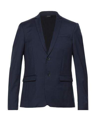 Patrizia Pepe Man Suit Jacket Midnight Blue Size 36 Virgin Wool, Elastane
