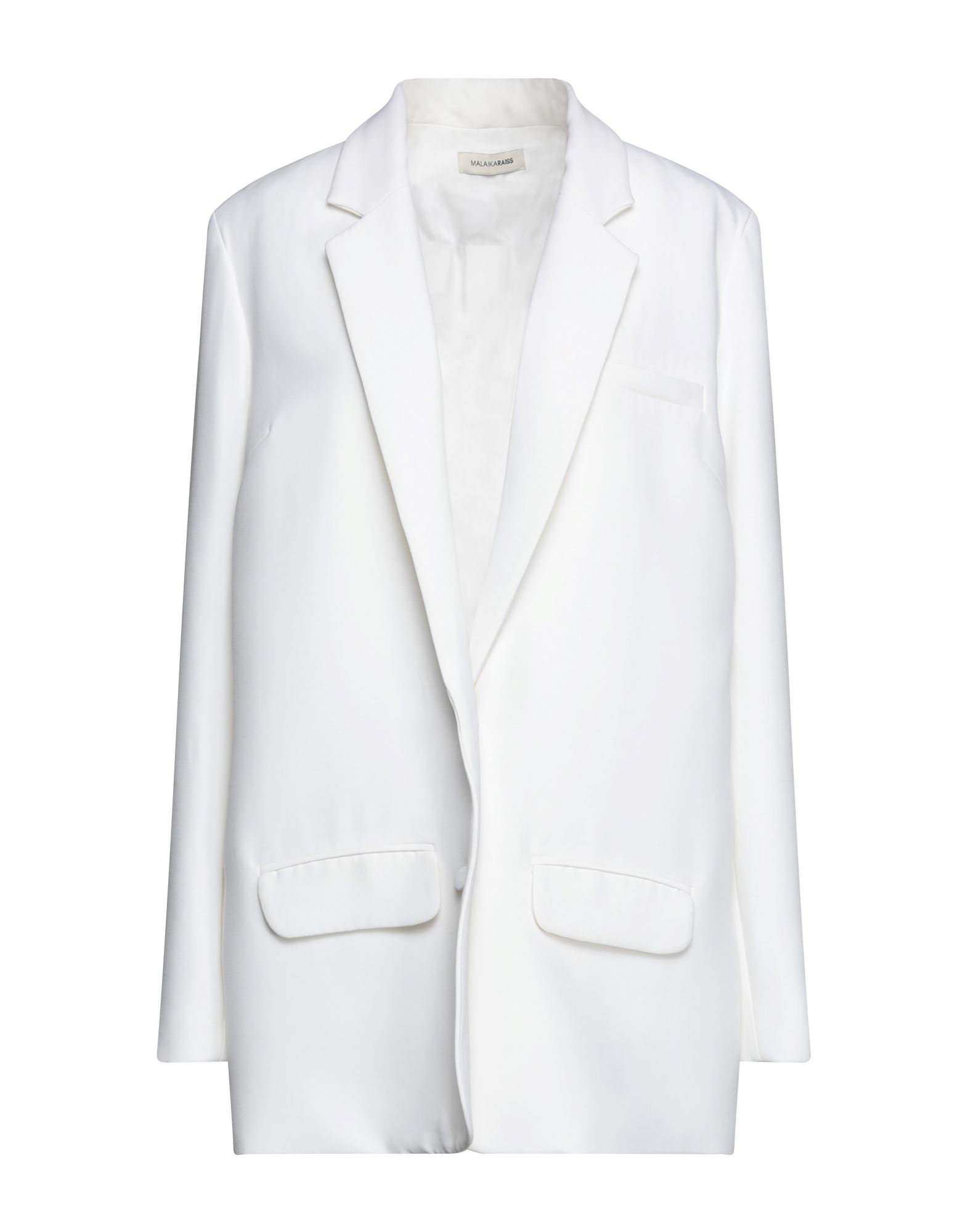 Malaika Raiss Suit Jackets In White