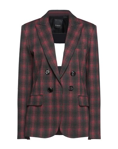 Pinko Woman Blazer Red Size 8 Viscose, Polyamide, Elastane