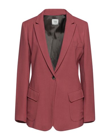 Alysi Woman Suit Jacket Garnet Size 4 Viscose In Red