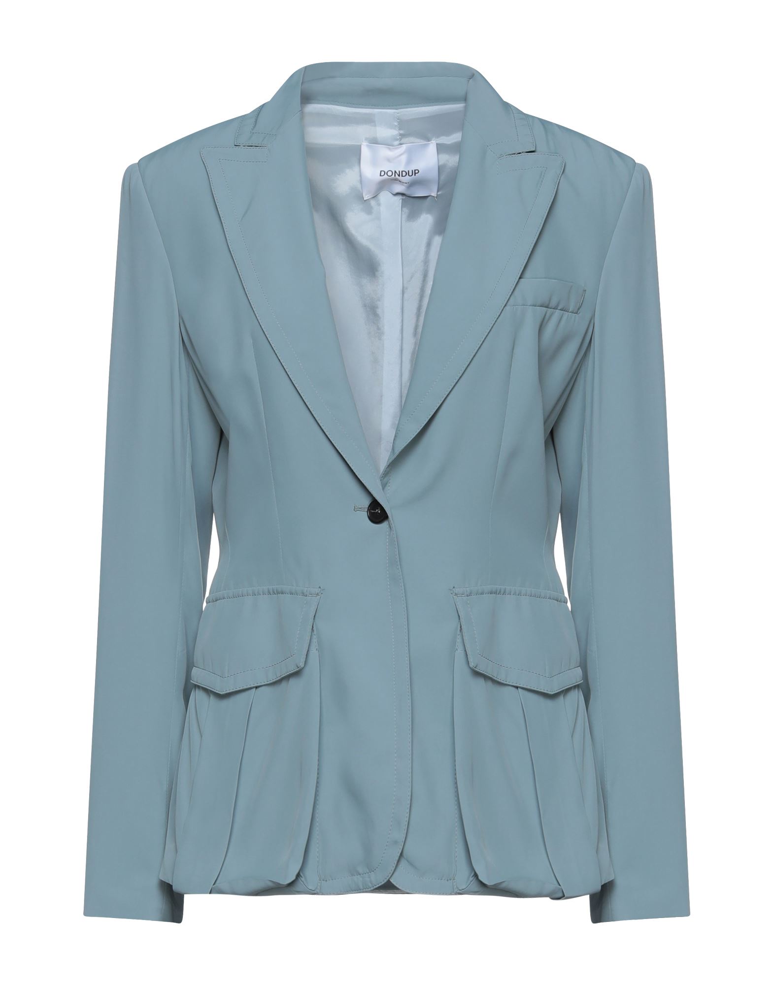 Dondup Suit Jackets In Sage Green