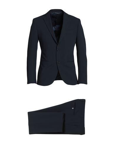 Tombolini Man Suit Midnight Blue Size 50 Polyester, Viscose, Elastane