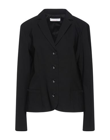 Liviana Conti Woman Suit Jacket Black Size 8 Viscose, Polyamide, Elastane
