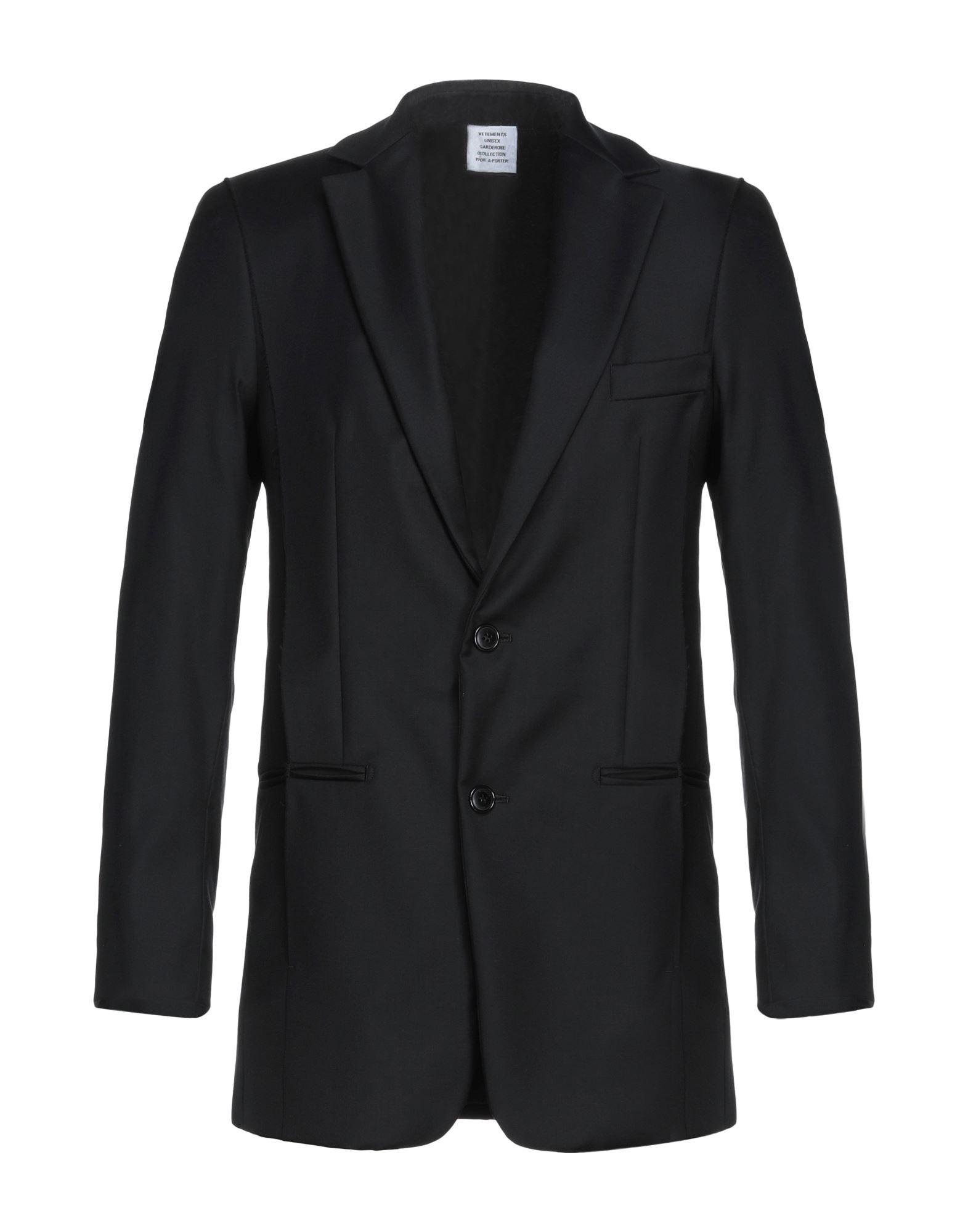 Vetements Suit Jackets In Black