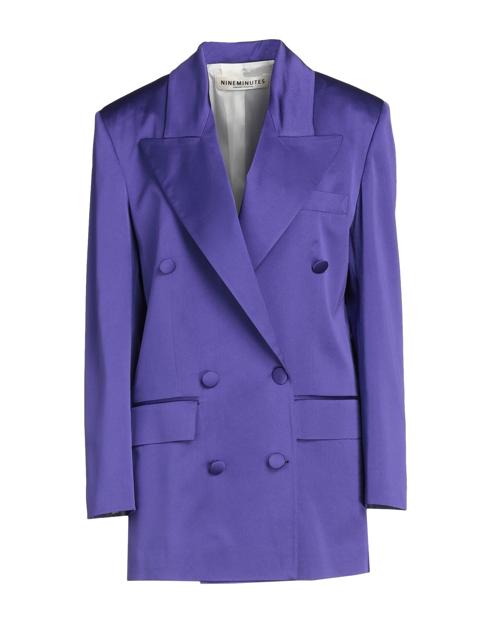 Nineminutes Suit Jackets In Purple