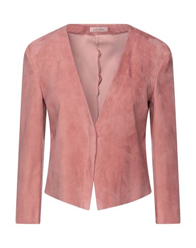 Drome Woman Suit Jacket Pastel Pink Size Xs Lambskin