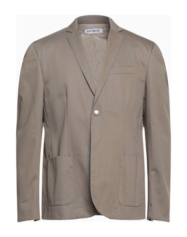 Bikkembergs Man Suit Jacket Beige Size 38 Cotton