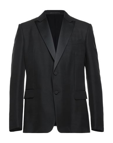 Valentino Man Suit Jacket Black Size 44 Polyester