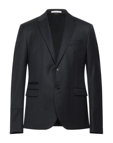 Valentino Man Suit Jacket Midnight Blue Size 48 Virgin Wool
