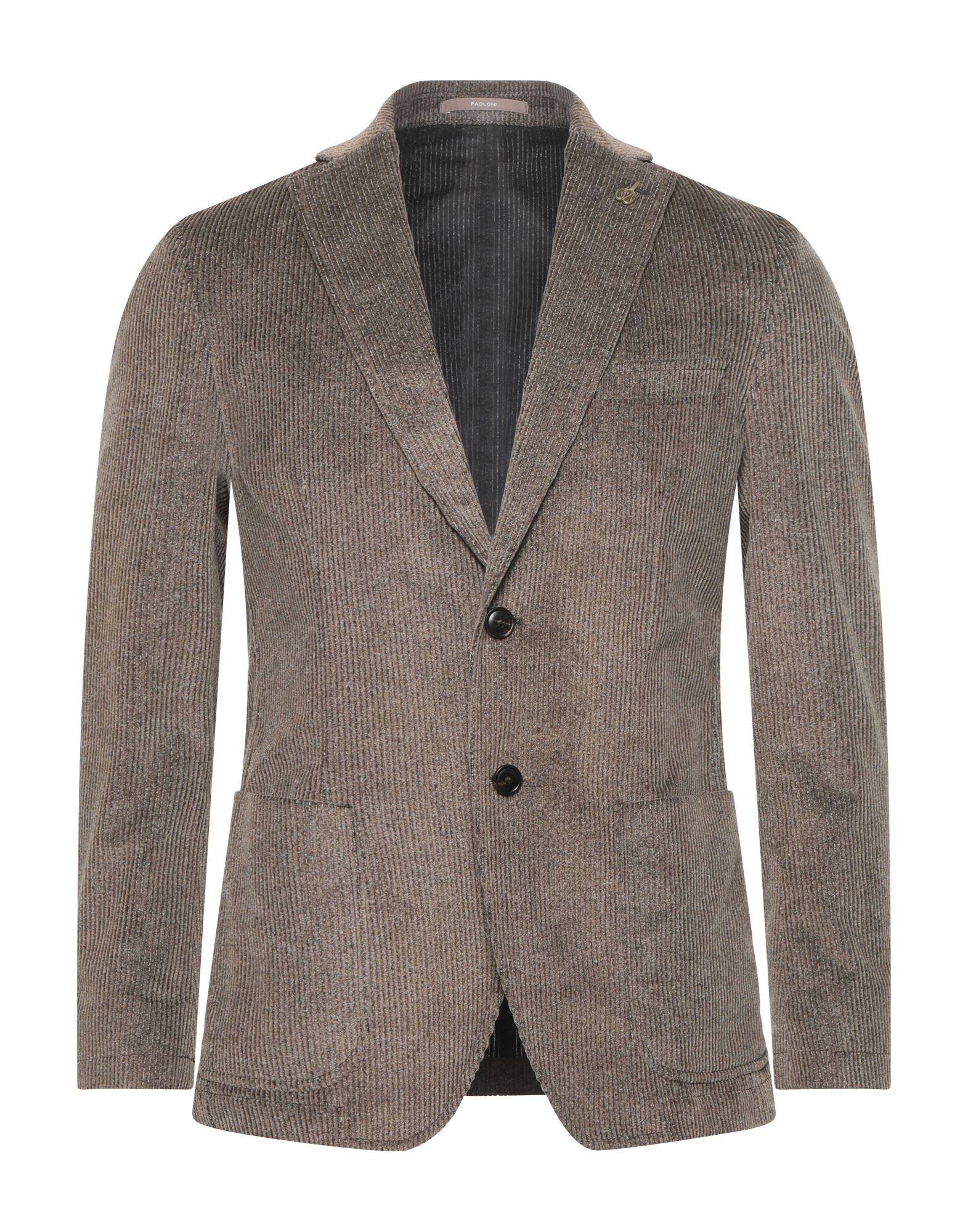 Paoloni Suit Jackets In Beige