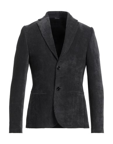 GREY DANIELE ALESSANDRINI GREY DANIELE ALESSANDRINI MAN BLAZER LEAD SIZE 38 POLYESTER, POLYAMIDE, ELASTANE